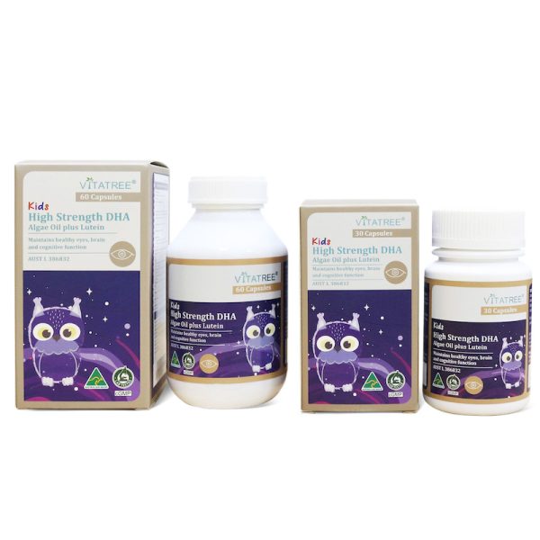 Kids High Strength DHA Algae Oil plus Lutein