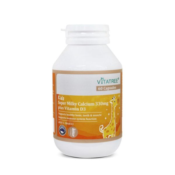 Kids Super Milky Calcium 330mg plus Vitamin D3