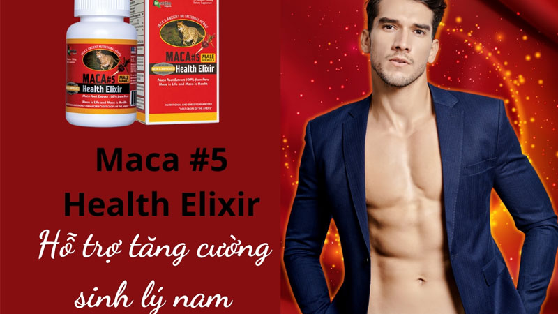 Công dụng của Maca 5 Health Elixir