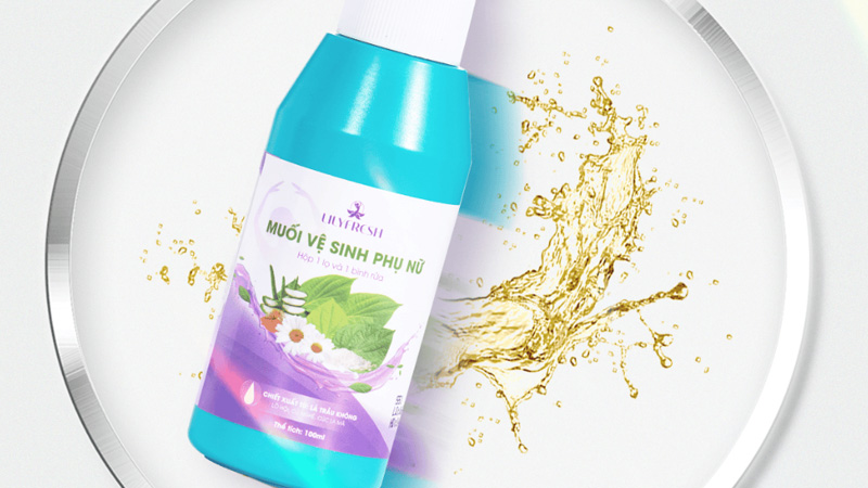 TOP 5 sản phẩm nước muối vệ sinh vùng kín an toàn, sạch sẽ