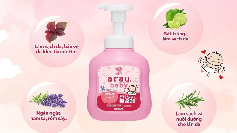 TOP 18 sữa tắm cho bé an toàn, lành tính được các mẹ tin dùng