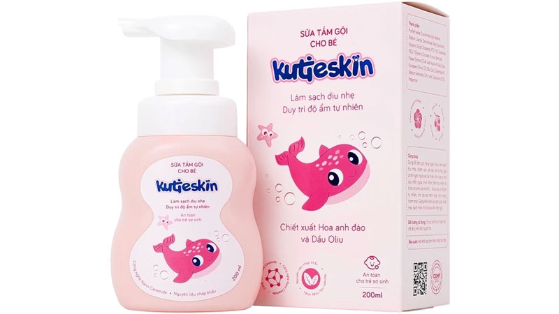 TOP 10 dầu gội cho bé sơ sinh an toàn, tốt nhất hiện nay