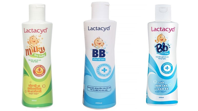 Review sữa tắm Lactacyd cho trẻ sơ sinh chi tiết từ A - Z