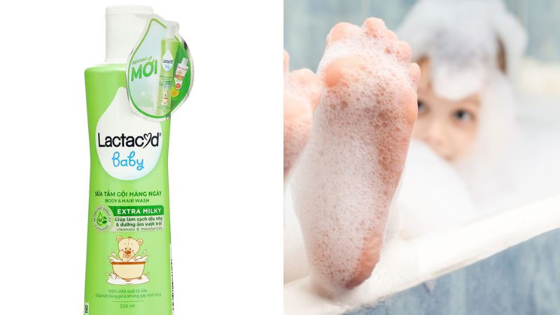 Đánh giá chi tiết sữa tắm Lactacyd trị rôm sảy cho bé