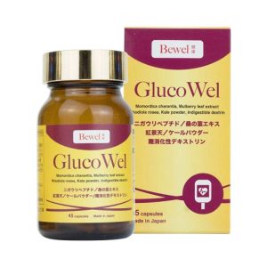 Bewel Glucowel - Viên uống hỗ trợ giảm lượng đường trong máu (Hộp 45 Viên)