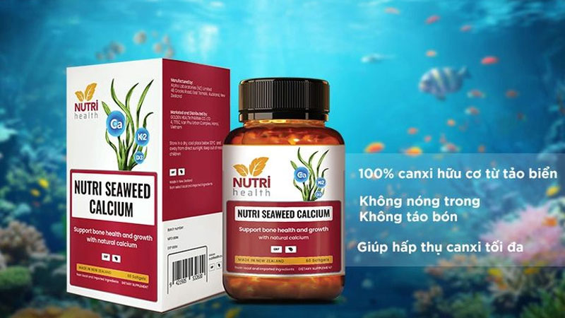 TOP Các loại canxi hữu cơ cho người lớn dễ hấp thu nhất