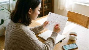 Theo dõi chu kỳ và biểu hiện của cơ thể