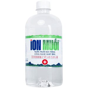 Nước súc miệng Ion Muối Fujiwa 680ml – Hỗ trợ vệ sinh răng miệng, giảm mùi hôi