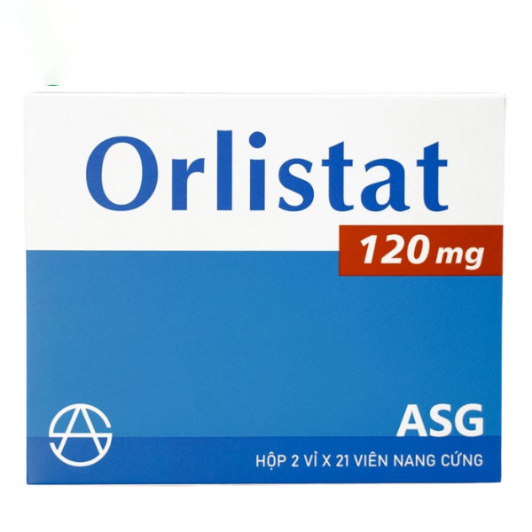orlistat 120mg Orlistat 120mg – Thuốc hỗ trợ kiểm soát cân nặng cho người thừa cân, béo phì