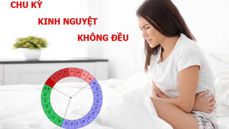 quan he lan dau co bi cham kinh khong 3 Chu kỳ kinh nguyệt vốn không ổn định
