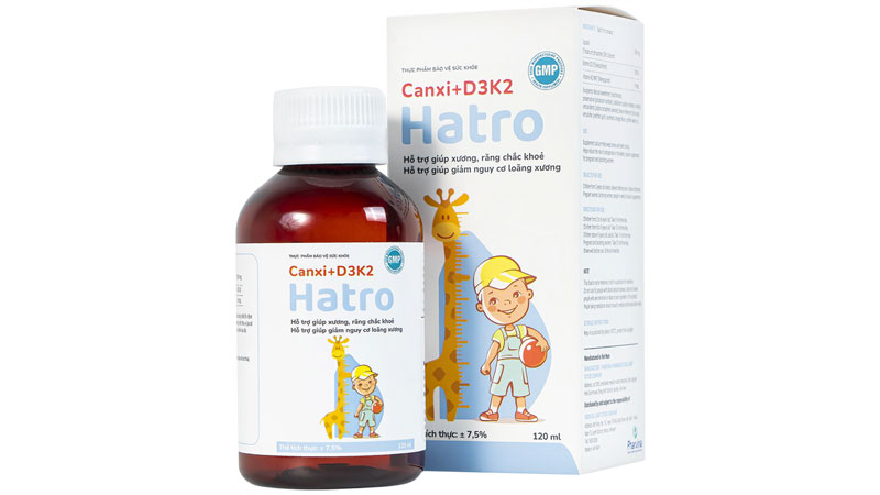 thuc pham chuc nang bo sung canxi 4 Siro Canxi D3K2 Hatro