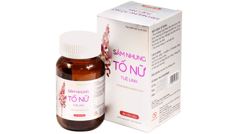 thuc pham chuc nang cho phu nu 4 Sâm Nhung Tố Nữ Tuệ Linh – Hỗ trợ sức khỏe nữ giới