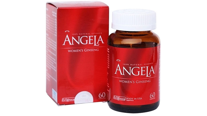 thuc pham chuc nang cho phu nu 5 Sâm Angela Gold Ecogreen – Hỗ trợ sinh lý và chăm sóc làn da
