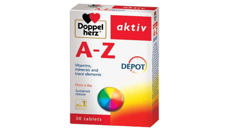 Doppelherz aktiv A-Z Depot – Vitamin tổng hợp của Đức