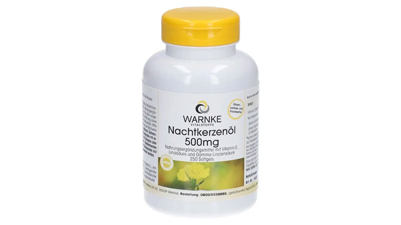 Doppelherz aktiv Nachtkerzenöl 500 + Vitamin E – Tinh dầu hoa anh thảo của Đức