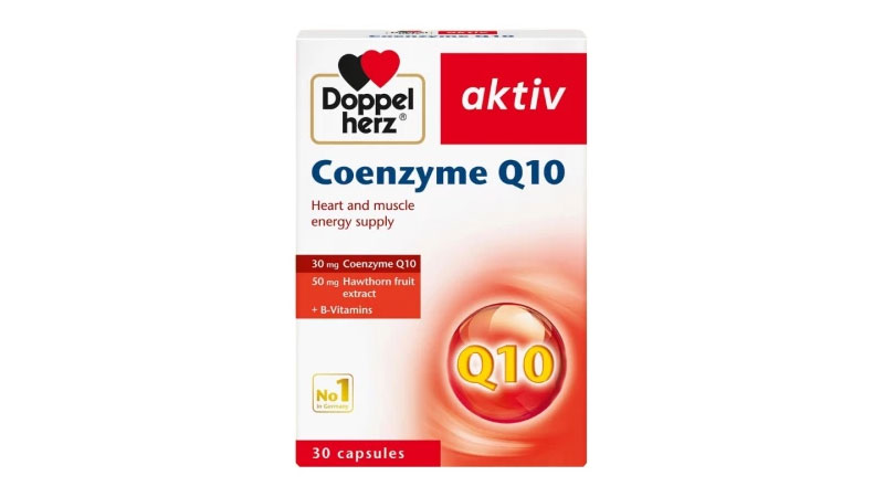 Doppelherz aktiv Coenzym Q10 100 mg – Bổ sung CoQ10
