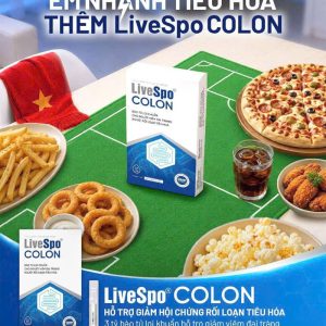 LiveSpo COLON – Bào tử lợi khuẩn hỗ trợ cân bằng hệ vi sinh đường ruột