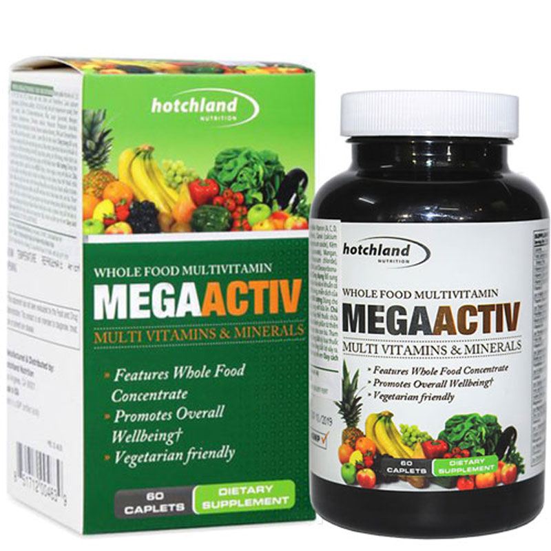 megaactiv whole food multivitamins Megaactiv Whole Food Multivitamins – Bổ sung vitamin và khoáng chất cho cơ thể