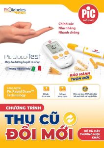 Chương trình “Thu cũ đổi mới” máy đo đường huyết
