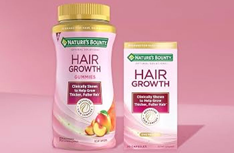 thuc pham chuc nang dung cho toc 9 Hair Growth Nature’s Bounty