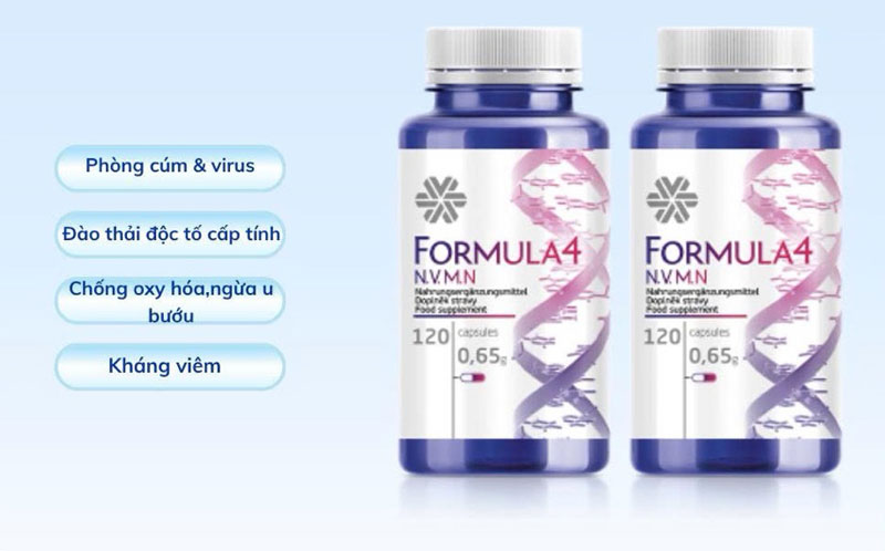 thuc pham chuc nang nga 1 Hobomin Formula 4 (Siberian Wellness)