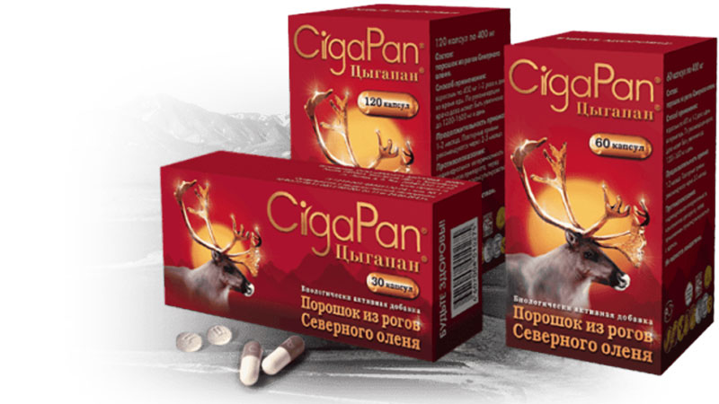 thuc pham chuc nang nga 4 Viên uống nhung hươu Cigapan Planet Health